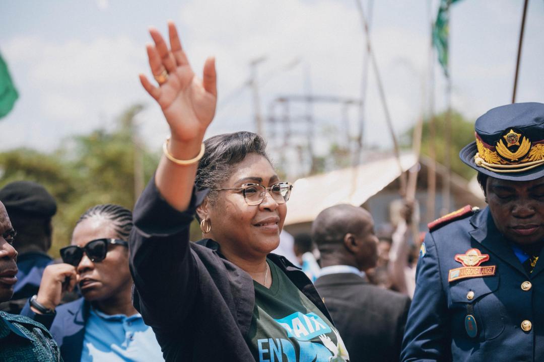La Première ministre Judith Suminwa Tuluka