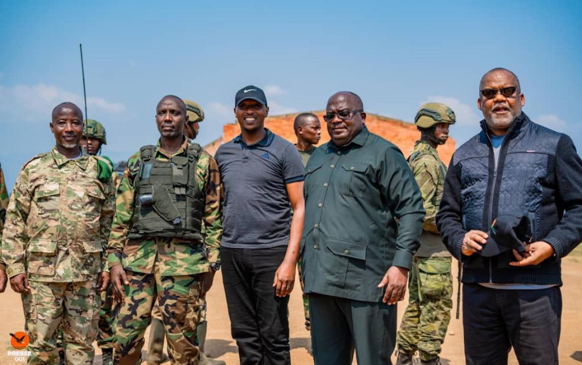 Des cadres de la coalition rebelle M23-AFC soutenue par le Rwanda dans l’envahissement de la RDC