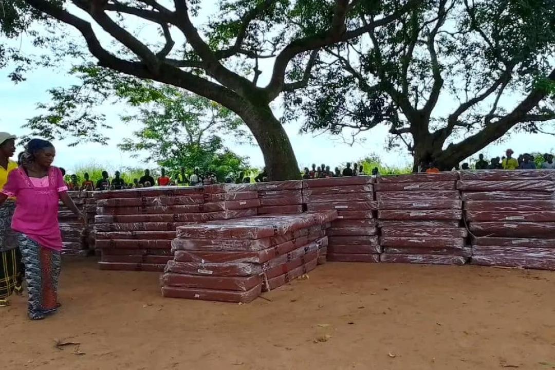 La Remise des mousses par un délégué