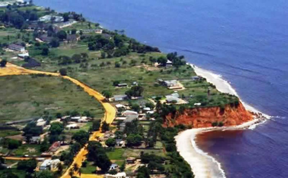 La cité côtière de Moanda dans le Kongo-Central