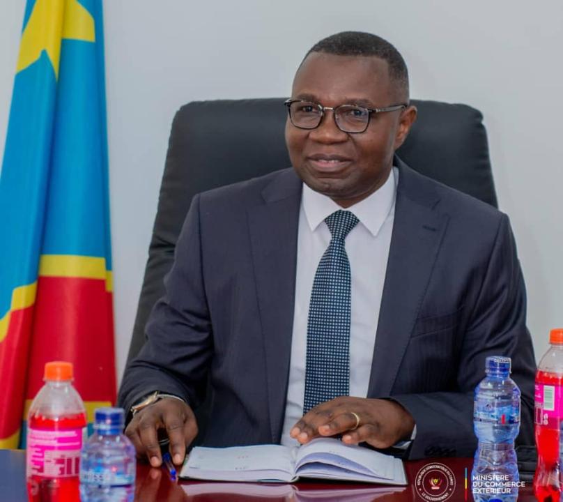 Julien Paluku Kahongya,  ministre du Commerce extérieur en RDC