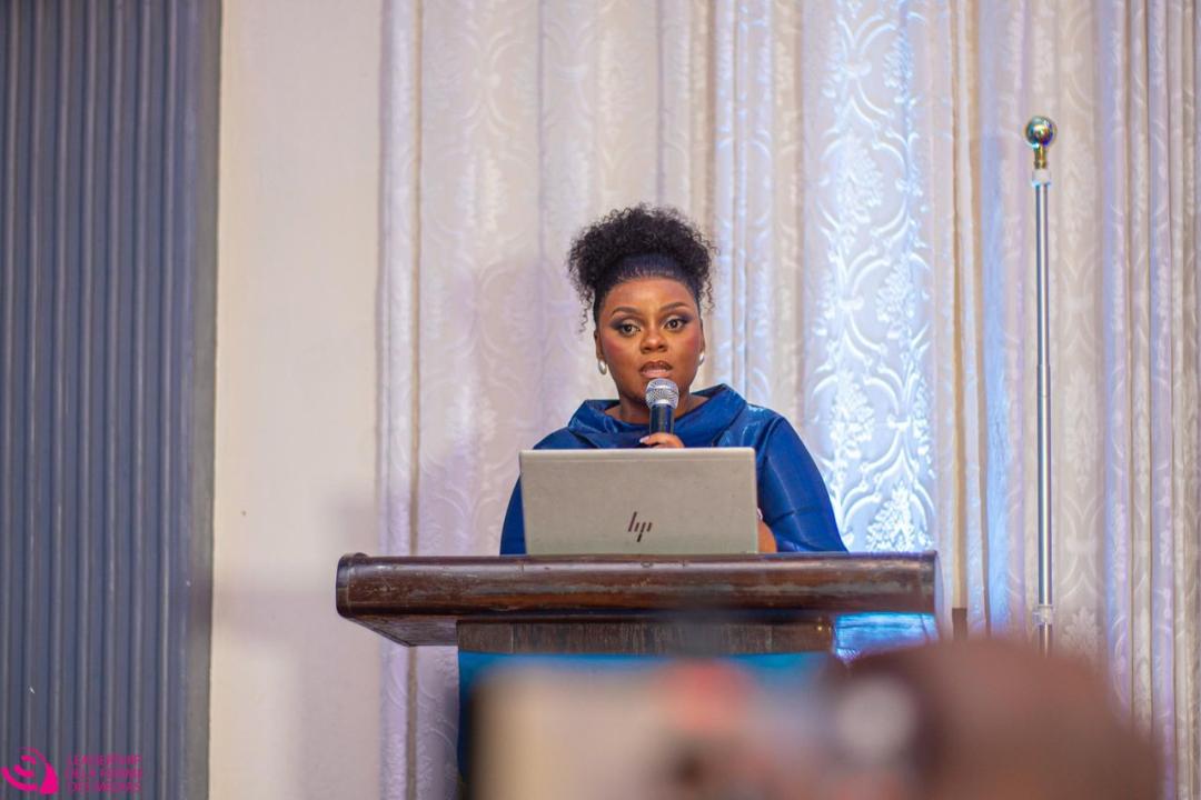 Grâce Shako, journaliste et coordonnatrice de LFM-Leadership de la Femme des Médias