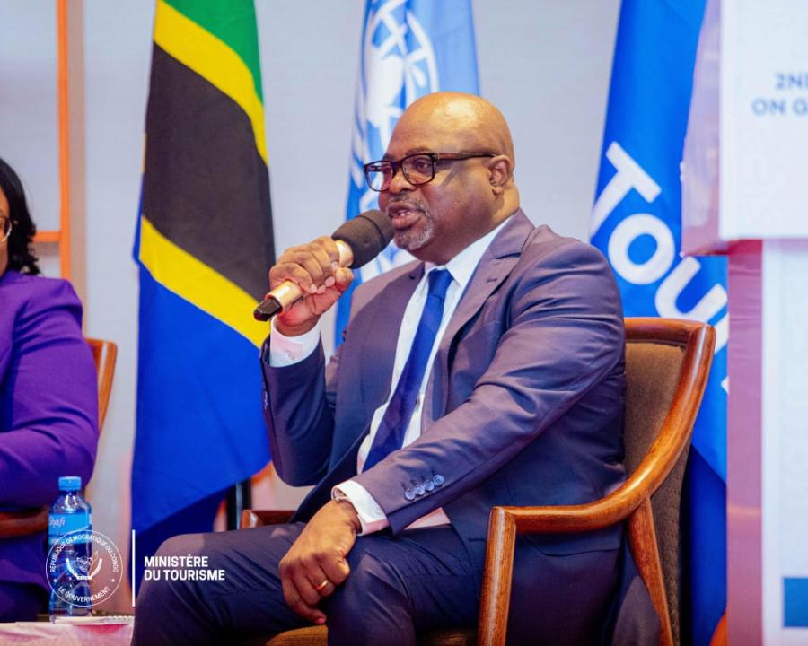 Didier M'pambia, ministre du Tourisme en RDC participe au deuxième Forum régional de l’ONU sur le tourisme gastronomique pour l’Afrique