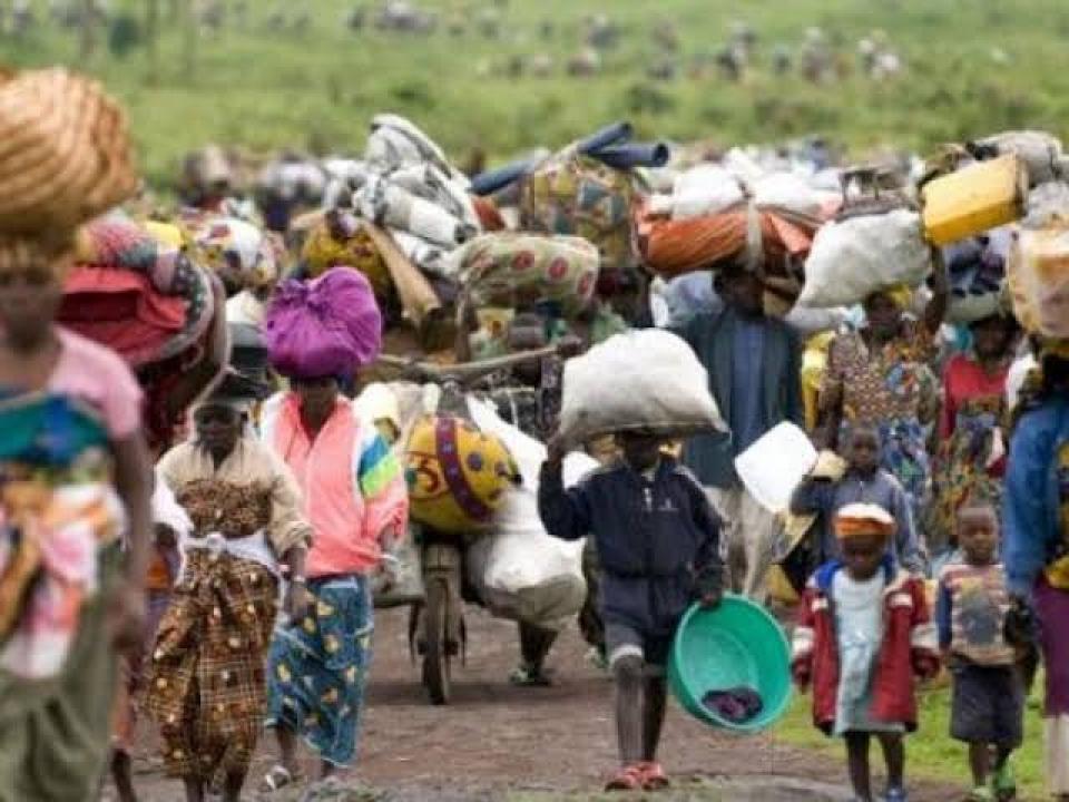 La population déplacée au nord-Kivu [photo d'illustration]