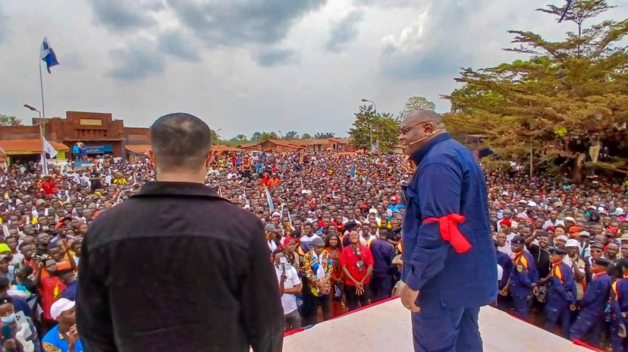 Jean-Pierre Bemba, VPM des transports et voie de communication à Buta dans la province du Bas-Uelé