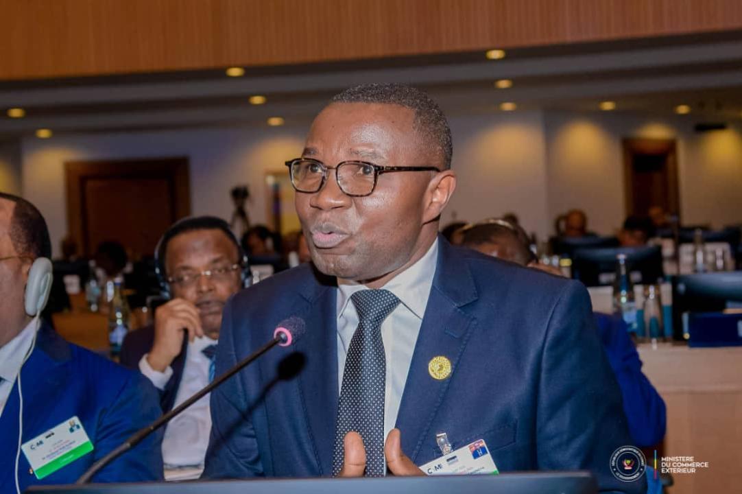 Julien Paluku Kahongya, ministre du Commerce extérieur en RDC