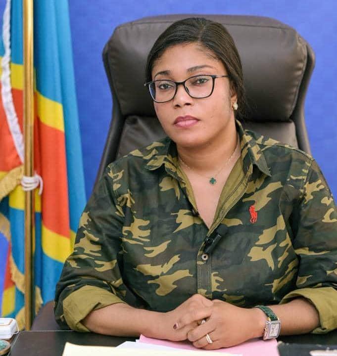 Acacia Bandubola Bongo, ministre des Affaires foncières en République démocratique du Congo