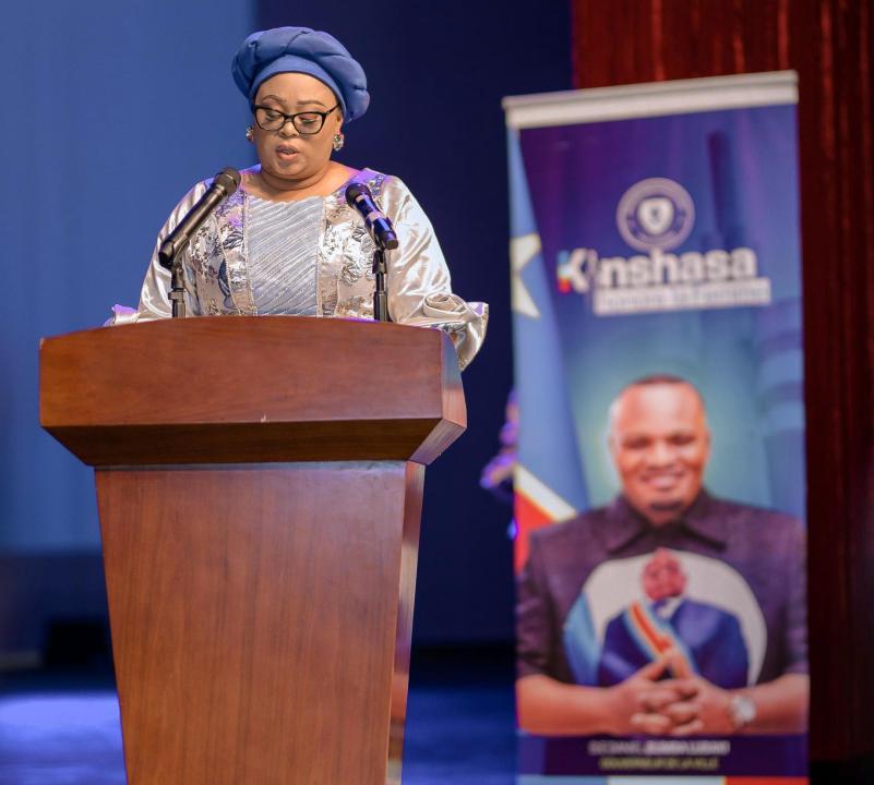 La patronne du Genre kinois Yvette Tembo Kulemfuka