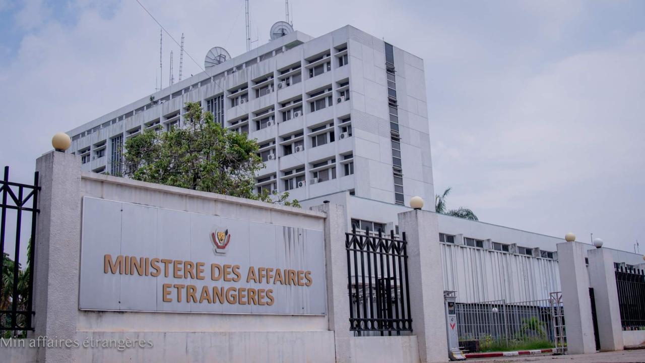 Siège du ministère des Affaires étrangères de la RDC [photo d’illustration]