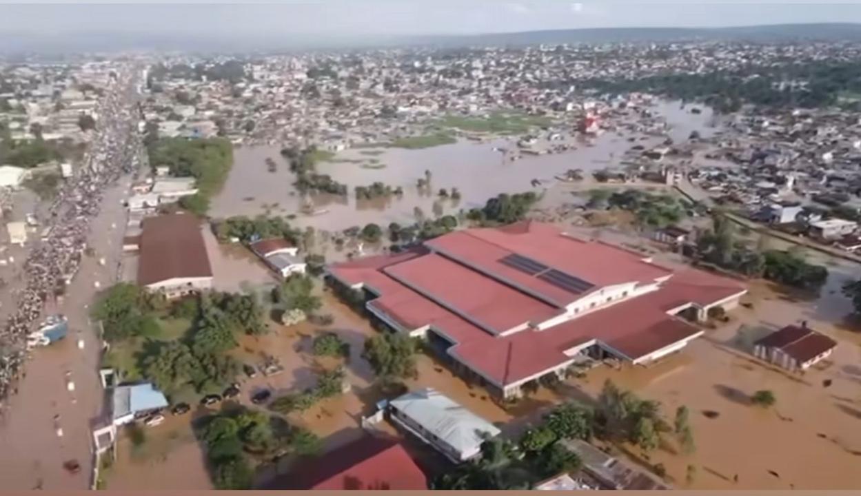 L’inondation de la rivière N’djili et ses environs