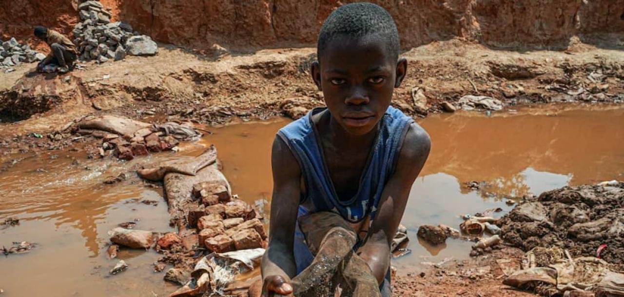 Un mineur dans une mine en République démocratique du Congo [photo d’illustration]