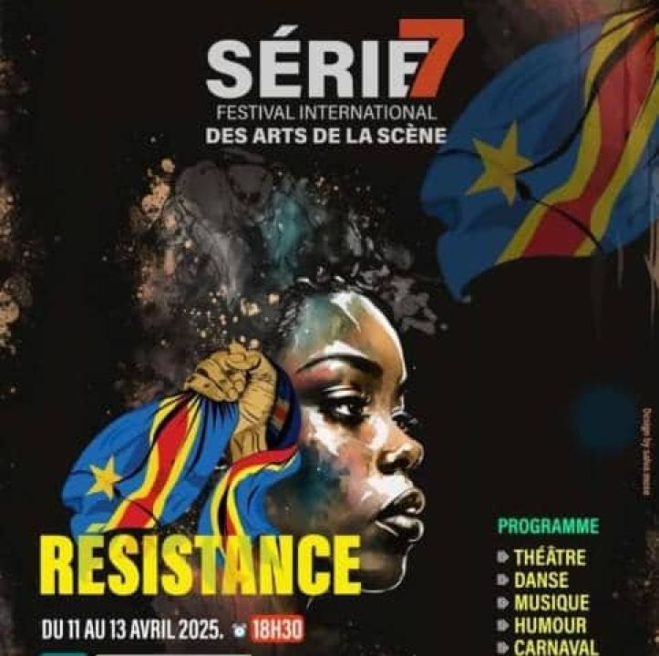 L'affiche d'annonce de "Série 7", festival international des arts de la scène
