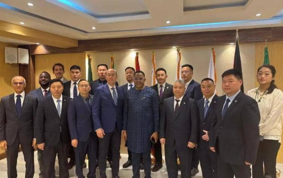 L'ambassadeur de la RDC Christophe Muzungu au sortir de sa grande rencontre avec les investisseurs chinois à Dakar.