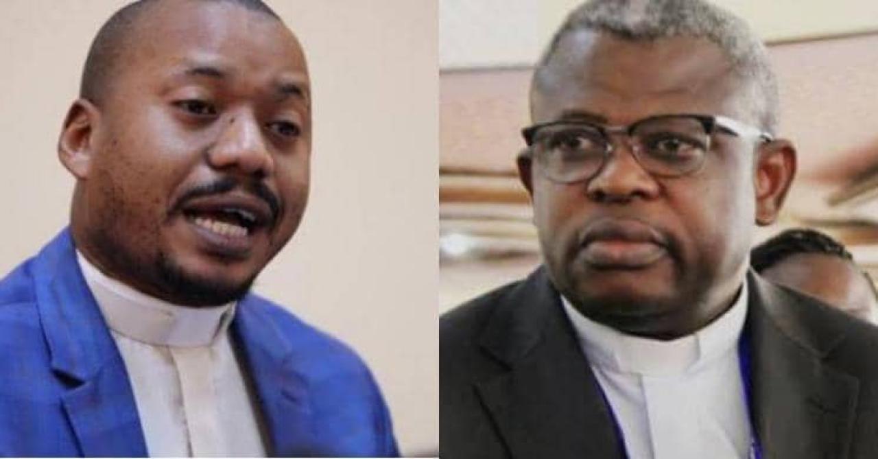 Pasteur Erick Nsenga et Mgr Donatien N'shole