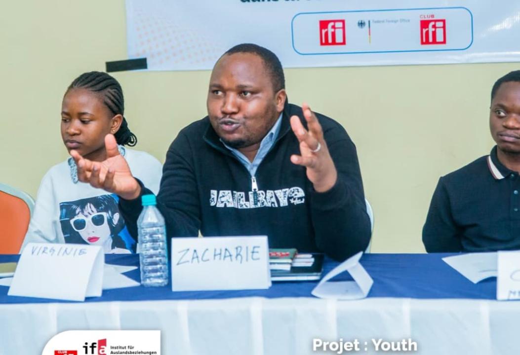 Maître Zacharie Bashwira coordonnateur du club RFI Goma [photo d'illustration]