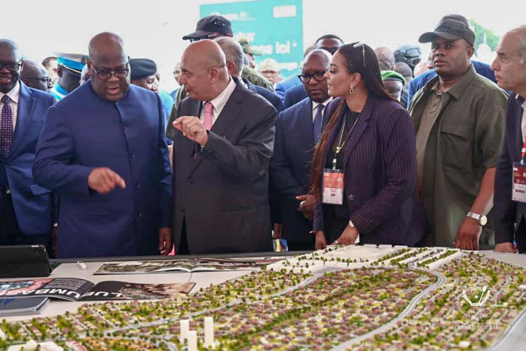 Le Président Félix Tshisekedi lance la modernisation de l’aéroport international de Loano dans la ville de Lubumbashi en province du Haut-Katanga
