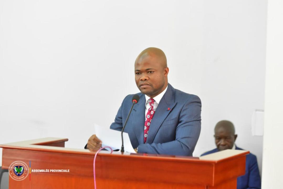 Le député provincial élu de Mont-Ngafula à Kinshasa, Socrates Mubengaie