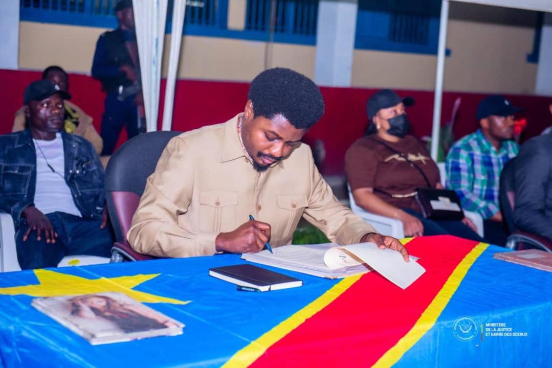 Constant Mutamba, ministre de la Justice et Garde des Smsceaux en RDC