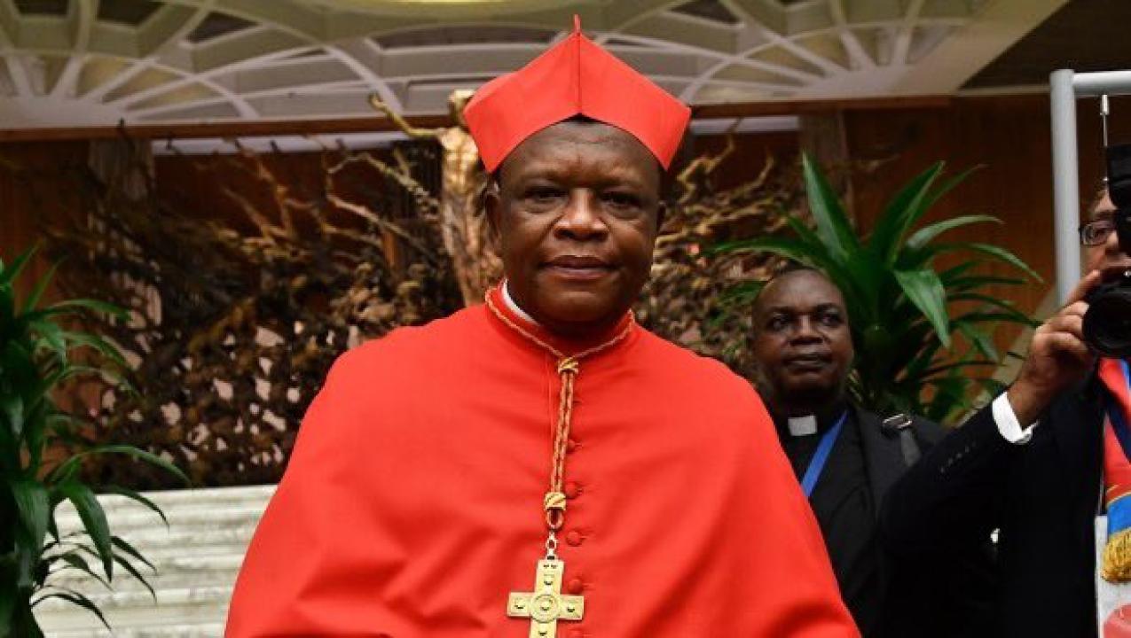 Le cardinal Fridolin Ambongo