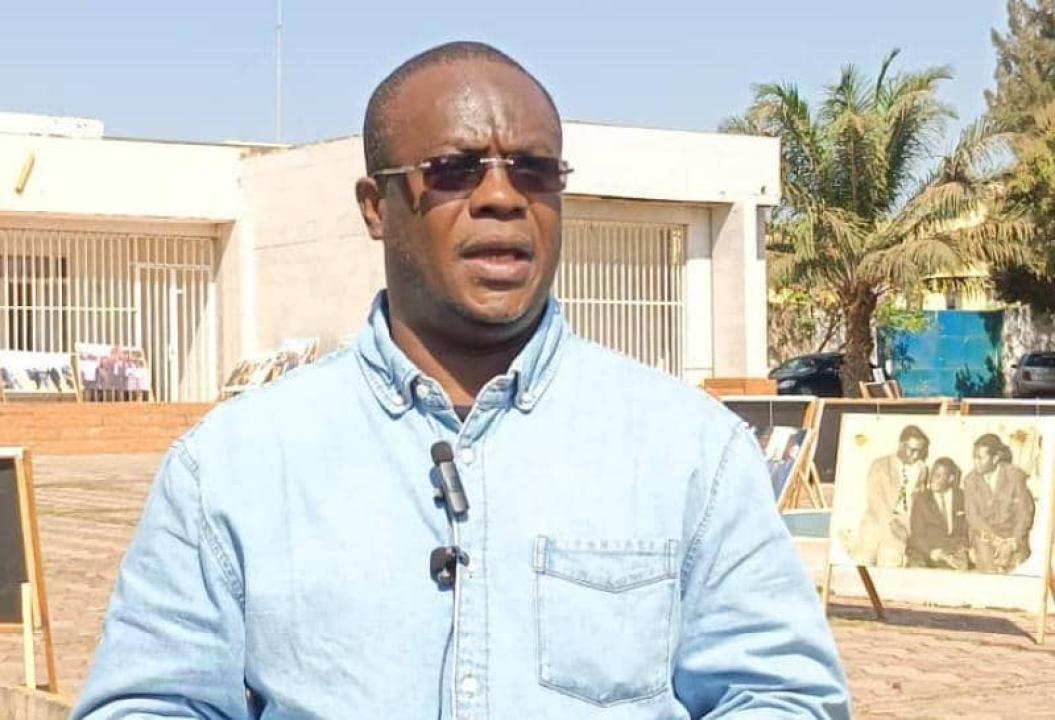 Hervé Diakiese, porte-parole du parti politique Ensemble pour la République