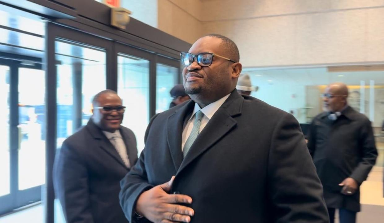 L’arrivée du ministre des finances Doudou Fwamba à Washington