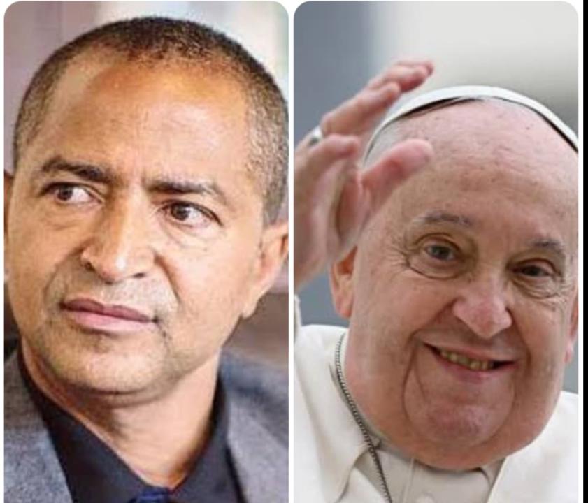 L'opposant Moïse Katumbi et le Pape François [photo d'illustration]