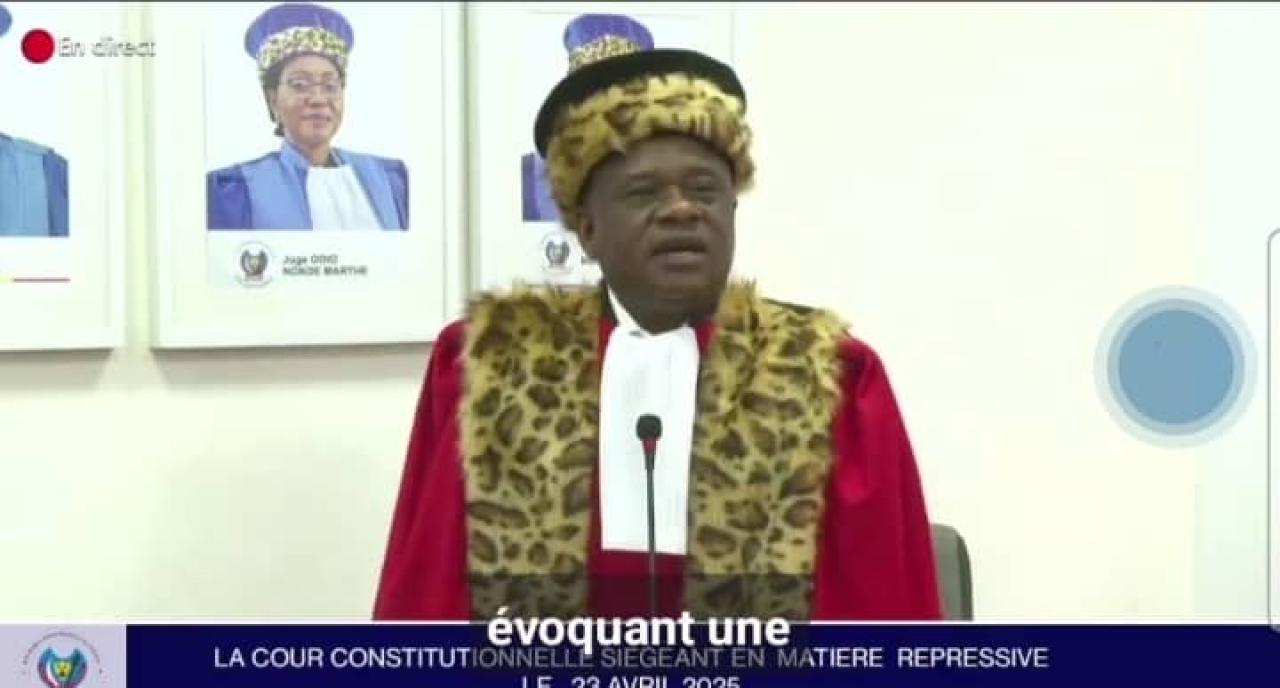 Le Procureur général près la cour constitutionnelle, Moke Mayele