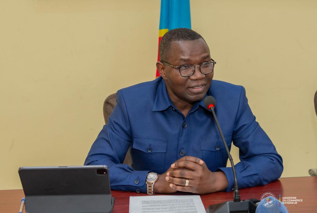 Julien Paluku Kahongya, ministre du Commerce extérieur en RDC