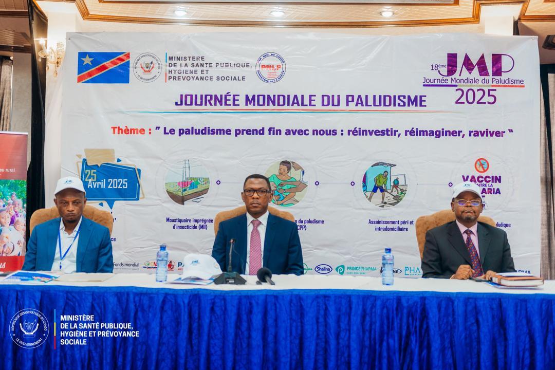 Dr Romain Muboyayi préside au nom du ministre de la Santé, les activités sur la Journée mondiale du Paludisme en RDC