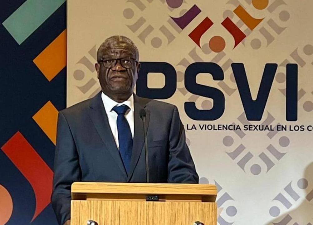 Dr Denis Mukwege, Prix Nobel de la Paix 2018