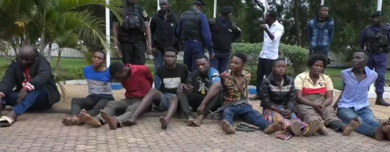 Des bandits arrêtés à Luilu, par la Police criminelle bureau de Manika dans la ville de Kolwezi