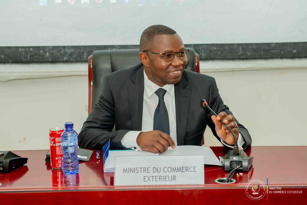 Julien Paluku Kahongya, ministre du Commerce extérieur en RDC