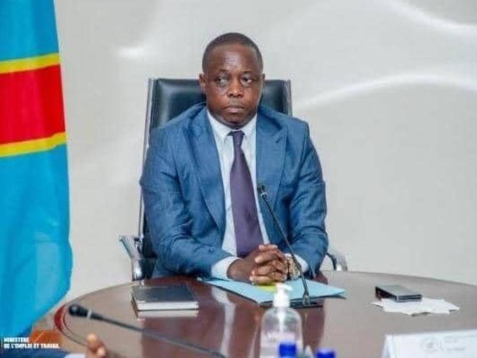 Le ministre de l'emploi et du travail, Ephraim Akwakwa Nametu [photo d'illustration]