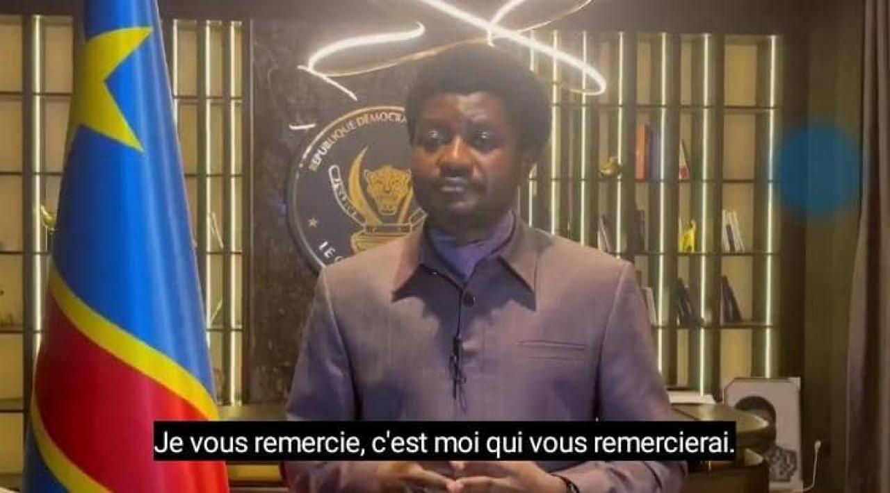 Le Ministre d'état en charge de la justice Constant Mutamba