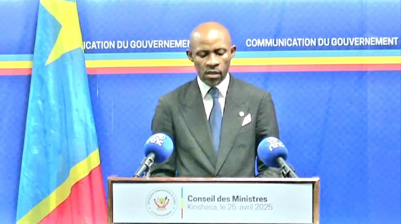 Patrick Muyaya Katembwe, ministre de Communication, Médias et porte-parole du Gouvernement congolais