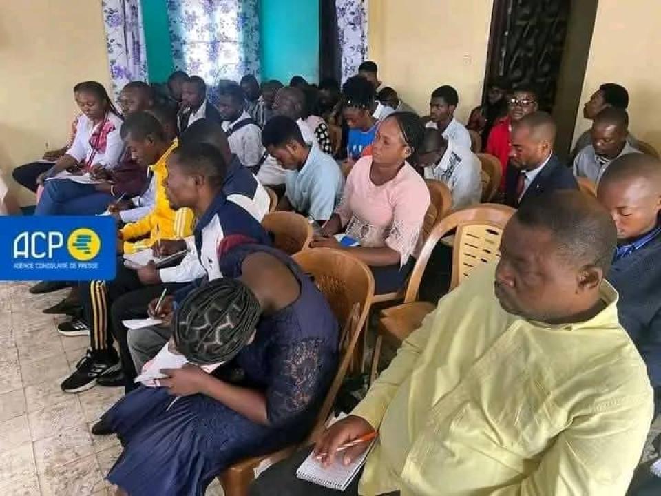 Les recrues en pleine formation