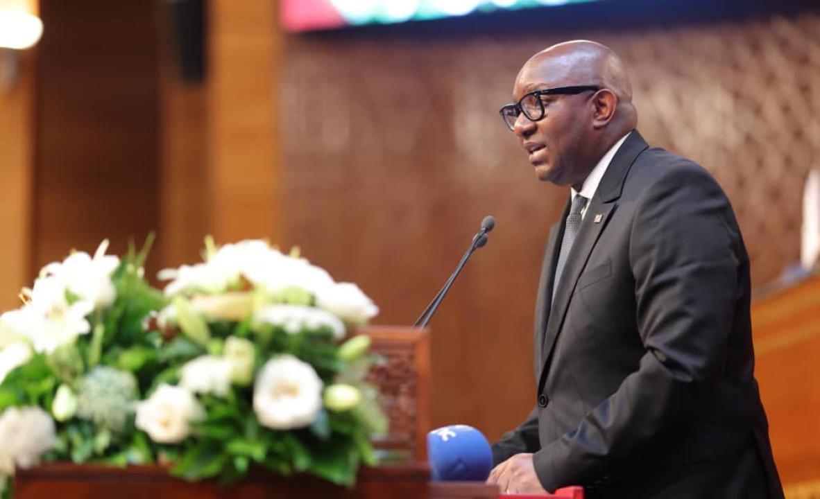 Sama Lukonde, président du Sénat congolais à la troisième édition du Forum international de l’ASSECAA au Maroc