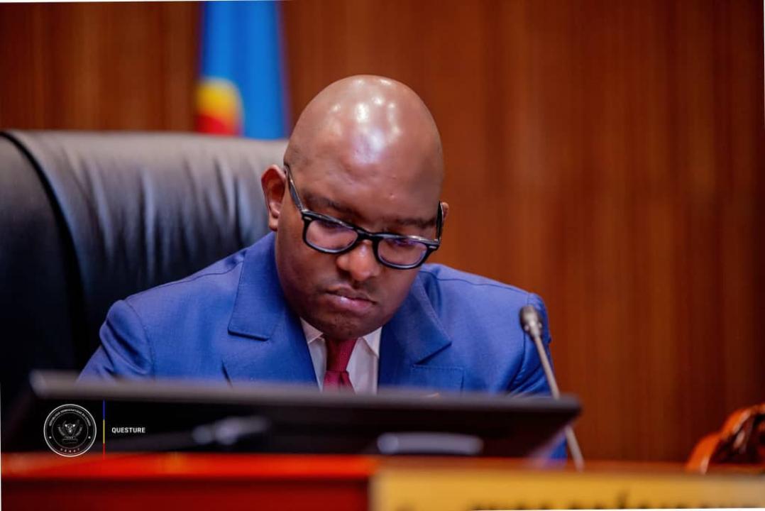Le speaker de la chambre basse du parlement Sama Lukonde 