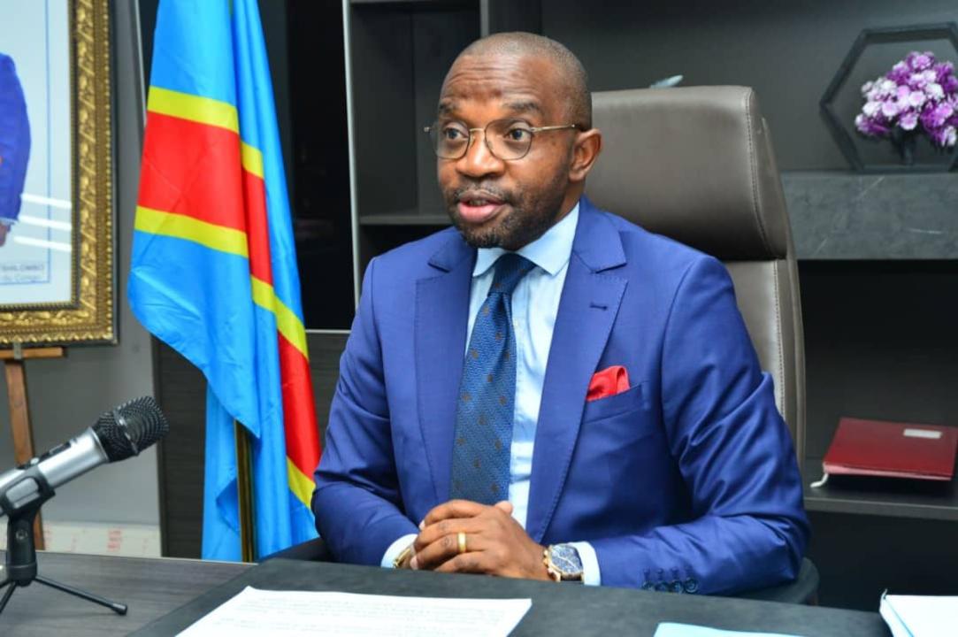 Marc Ekila, ministre de la Formation professionnelle et Métiers en RDC