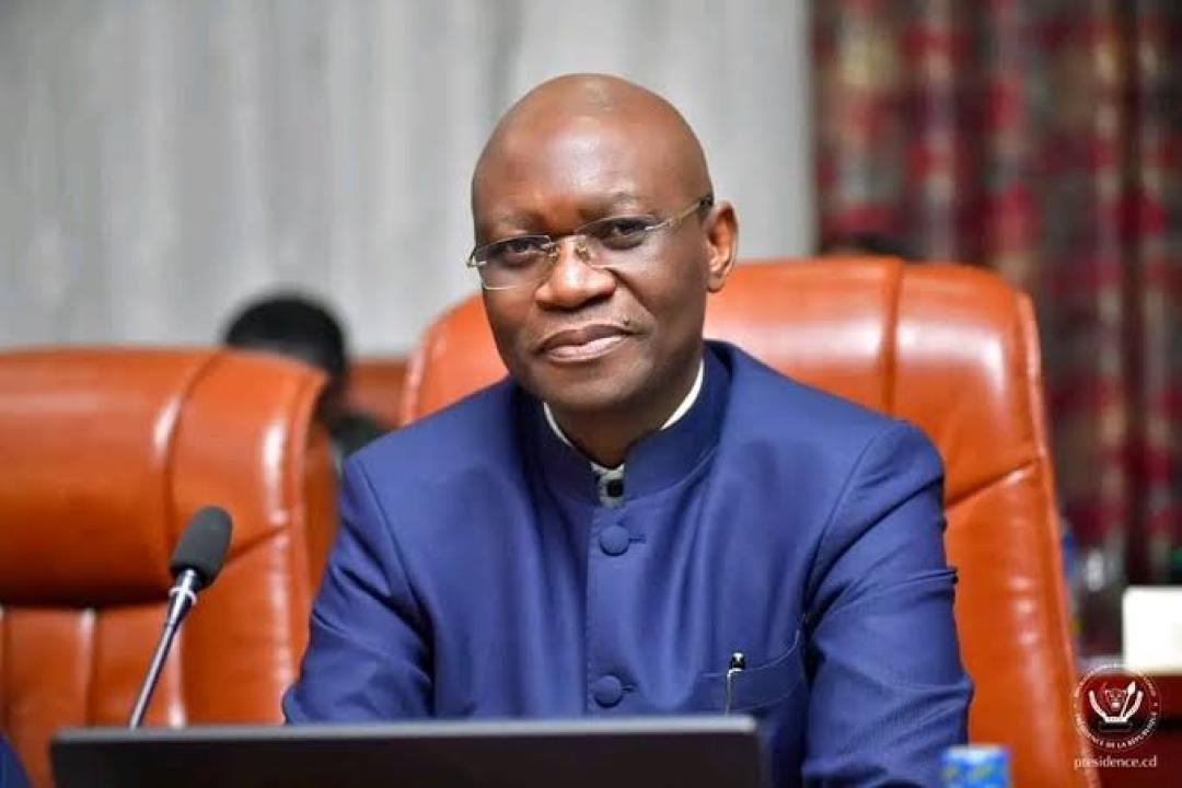 Le Ministre de la Santé, Roger Kamba, lors d'un Conseil des Ministres