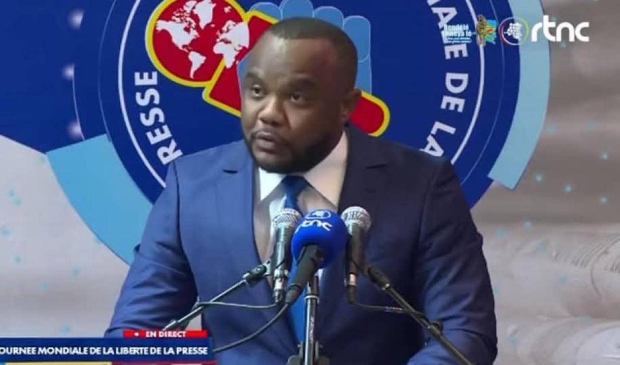 Le Président du CSAC Christian Bosembe
