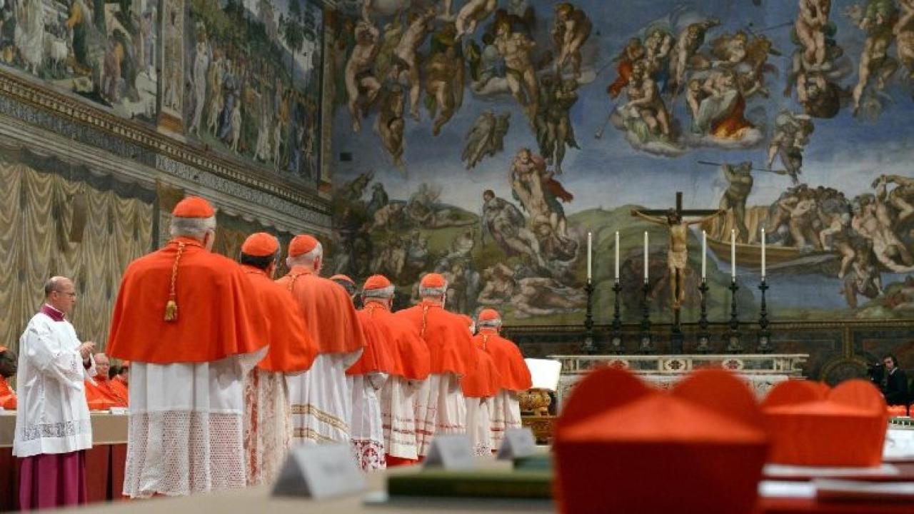 Les cardinaux électeurs au Vatican pour l'élection du successeur de Pape François [ photo d'illustration]