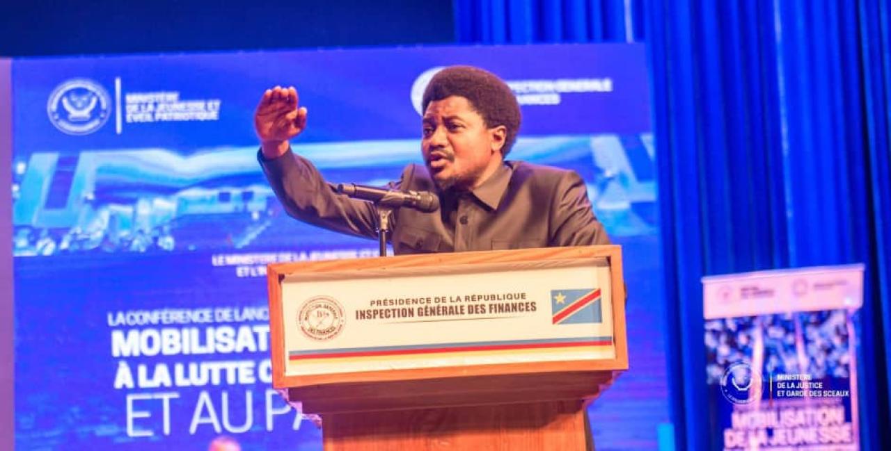Constant Mutamba Tunganga, ministre de la Justice et Garde des Sceaux en RDC