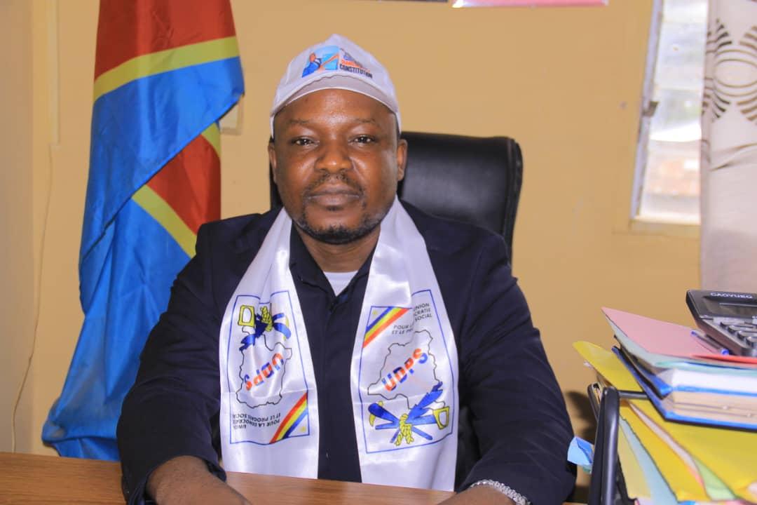 Le député provincial Kinbungi Mutanga Junior, membre de l’UDPS