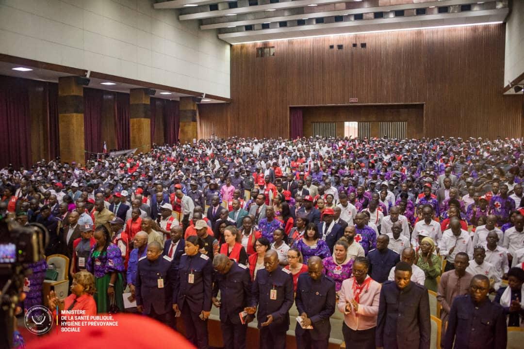 Célébration de la journée internationale de la Coix-Rouge et du Croissant-Rouge ce 08 mai 2025 à Kinshasa