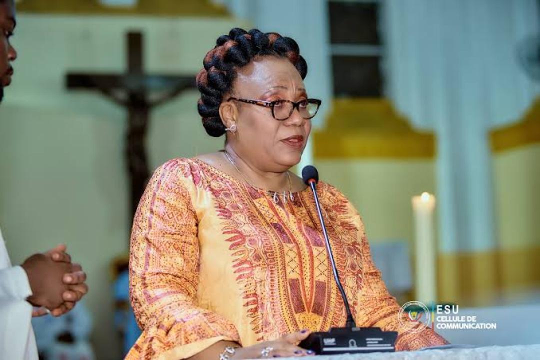 La ministre de l'ESU Marie Thérèse Sombo [photo d'illustration]