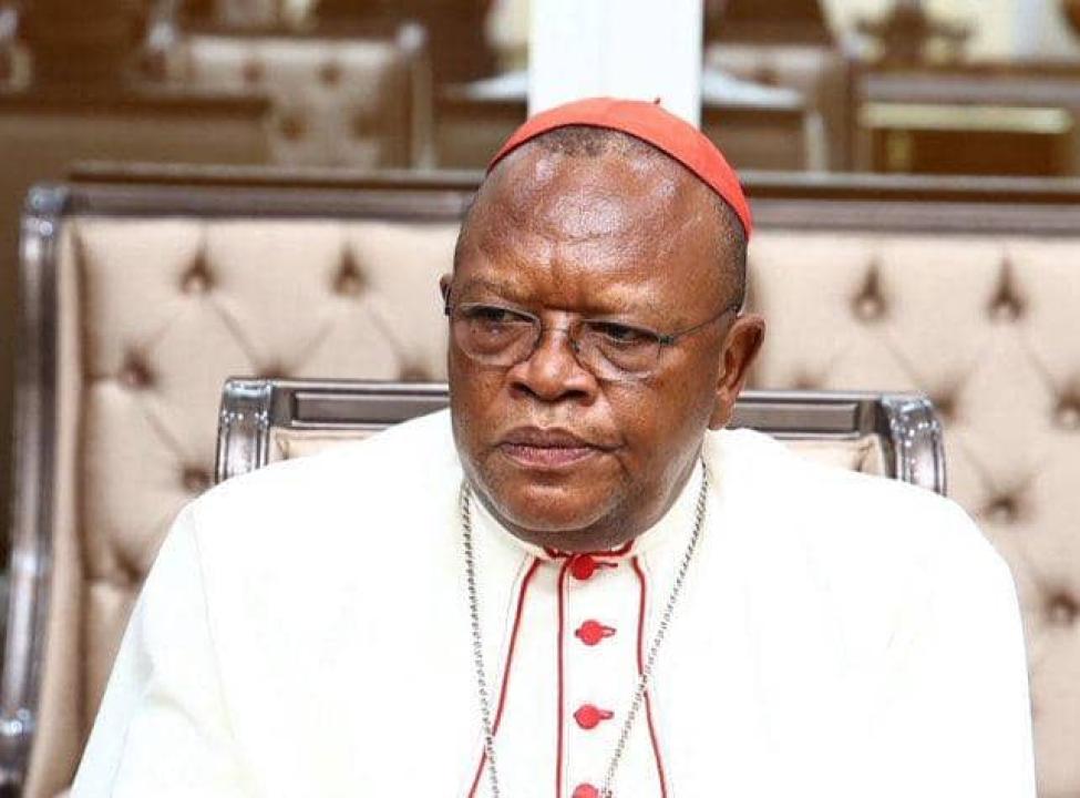 Le Cardinal Fridolin Ambongo, Archevêque de l’Église Catholique à Kinshasa