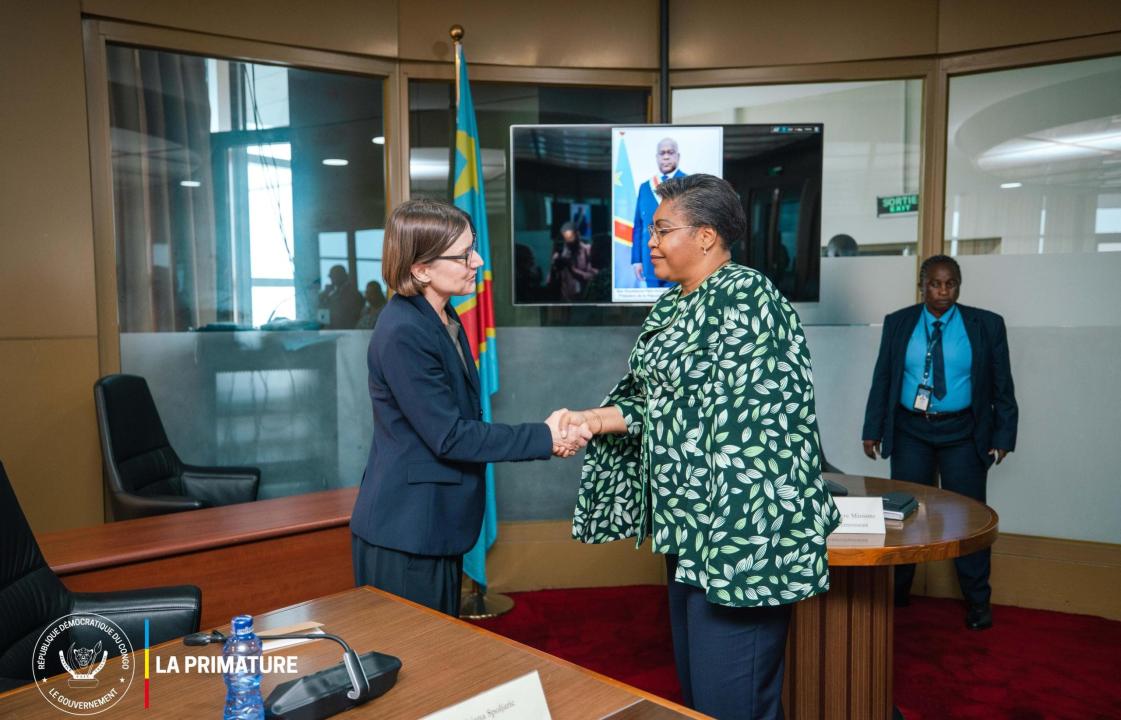 Mirjana Spoljaric, présidente du CICR reçu par la Première ministre Judith Suminwa