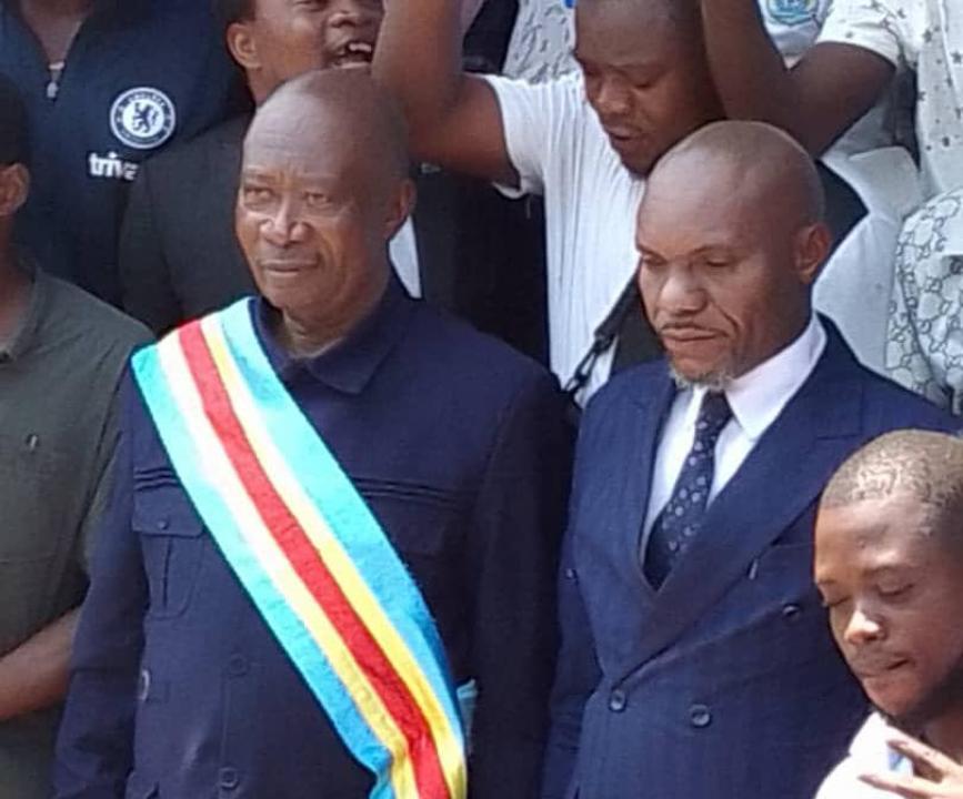 Fulgence BOLONKOMO WEBEKE, Bourgmestre a.i de la Commune de Ngaliema