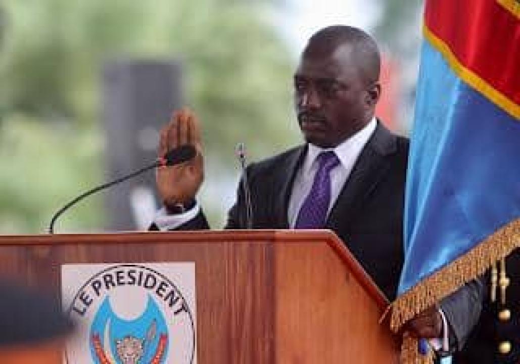 Joseph Kabila Kabange lors de sa prestation de serment devant des juges de la cours suprême de la justice de la RDC en 2011 [photo d’illustration]